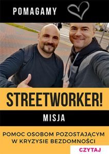 Streetworker Ostrołeka Mariusz Łuba i Andrzej Zapert