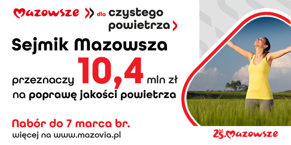 Mazowsze Daje Kolejne środki Na Ochronę Powietrza Nawet 200 Tys Zł Na Gminę Radio Oko 885 