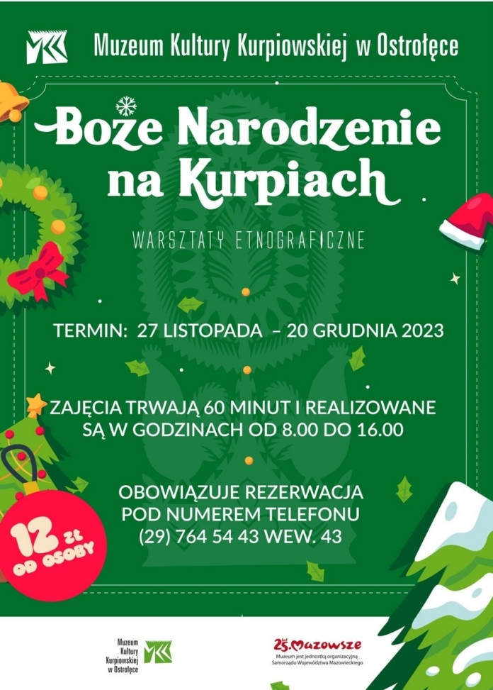 warsztaty_etnograficzne_Boze_Narodzenie_na_Kurpiach_(2023)