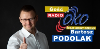 Gość Radia Oko – Wójt Gminy Rzekuń Bartosz Podolak