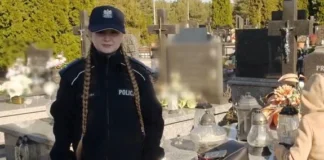 Policjanci apelują o rozwagę i ostrożność – film profilaktyczny z okazji film,Wszystkich Świętych 271 231809_mo2