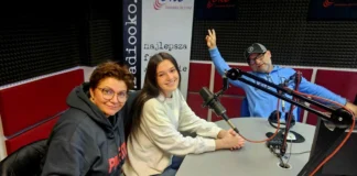 Gość Radia OKO – Maja Bogucka, Ilona Bogucka i Wojciech Dudkowski boguccy i wojtek