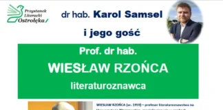 Spotkanie z prof. dr hab. Wiesław Rzońcą w Ostrołęce gosc