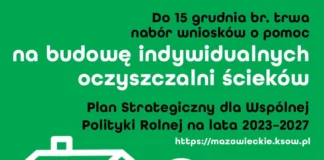 Trwa nabór wniosków o pomoc na budowę indywidualnych oczyszczalni ścieków oczyszczalni_sciekow_kopia kopia
