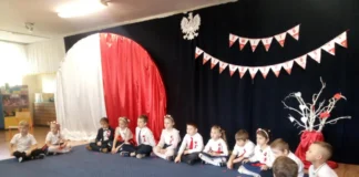 Obchody Święta Niepodległości w Przedszkolu Miejskim Nr 5 w Ostrołęce x8gbooe