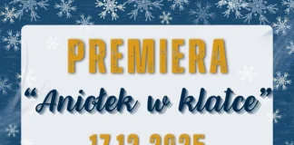Teatralna premiera w Kadzidle. 'Aniołek w Klatce” na scenie Centrum Kultury Kurpiowskiej 598103913_1470579851741331_474402389796149992_n