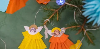 Warsztaty tworzenia ozdób świątecznych w MKK aniolki_1600