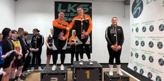 UKS ATLETA Ostrołęka z medalami dj