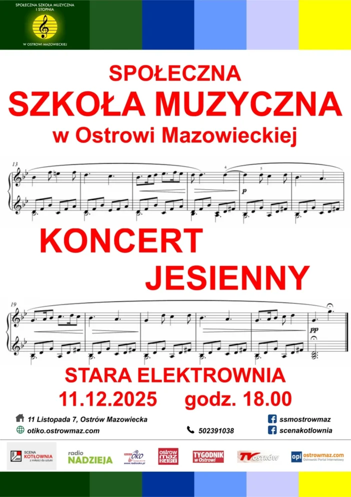 plakat koncert szkola 11.12