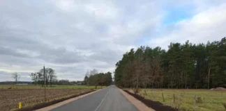 Odebrano drogę powiatową Cierpięta – Ramiona – Bakuła ziomek03