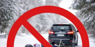 Kulig za samochodem, to niebezpieczna zabawa 275 237597