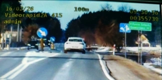 Pirat drogowy pędził blisko 160 km/h 275 241430