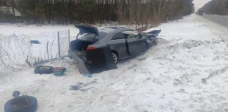 Zderzenie dwóch samochodów w Laskowcu 275 241433