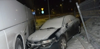 Blisko 2 promile, sądowy zakaz i nocny rajd zakończony na ogrodzeniu 298 241193