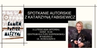 Spotkanie autorskie z Katarzyną Fabisiewicz w Kadzidle kadzidlo