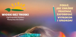 Konkurs Plastyczny pod hasłem 'Wioski bez troski’ plakat wioski