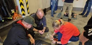 Wspólne ćwiczenia służb w Ostrołęce. Ratownictwo medyczne na najwyższym poziomie 651623754_922862423963184_116093812302484791_n