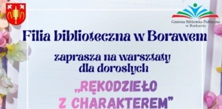 Warsztaty 'Rękodzieło z charakterem” – Gminna Biblioteka Publiczna w Rzekuniu zaprasza 656864015_1404814321690119_601886416123486633_n