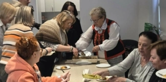 Rejbowanie w Muzeum Kultury Kurpiowskiej 8441