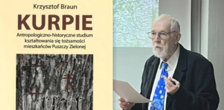 Spotkanie autorskie z Krzysztofem Braunem i promocja książki pod tytułem 'Kurpie. Antropologiczno-historyczne studium kształtowania się tożsamości grupowej” braun www