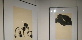 Dwie wystawy w Galerii Ostrołęka: 'A rzeka płynie’ i 'Erotyka’ Maryny Wiśniewskiej img_20260409_182150_847