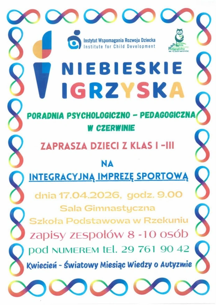 niebieskie igrzyska plakat