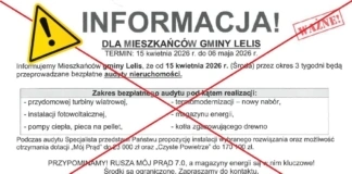 Ostrzeżenie dla mieszkańców gminy Lelis oszust lelis