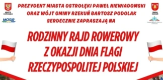 Rodzinny Rajd Rowerowy z okazji Dnia Flagi RP rajd 2 maja 1