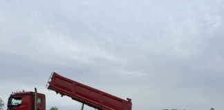 Ruszyły prace na Rozodze w Tatarach zabudowa wyrwy na rozodze