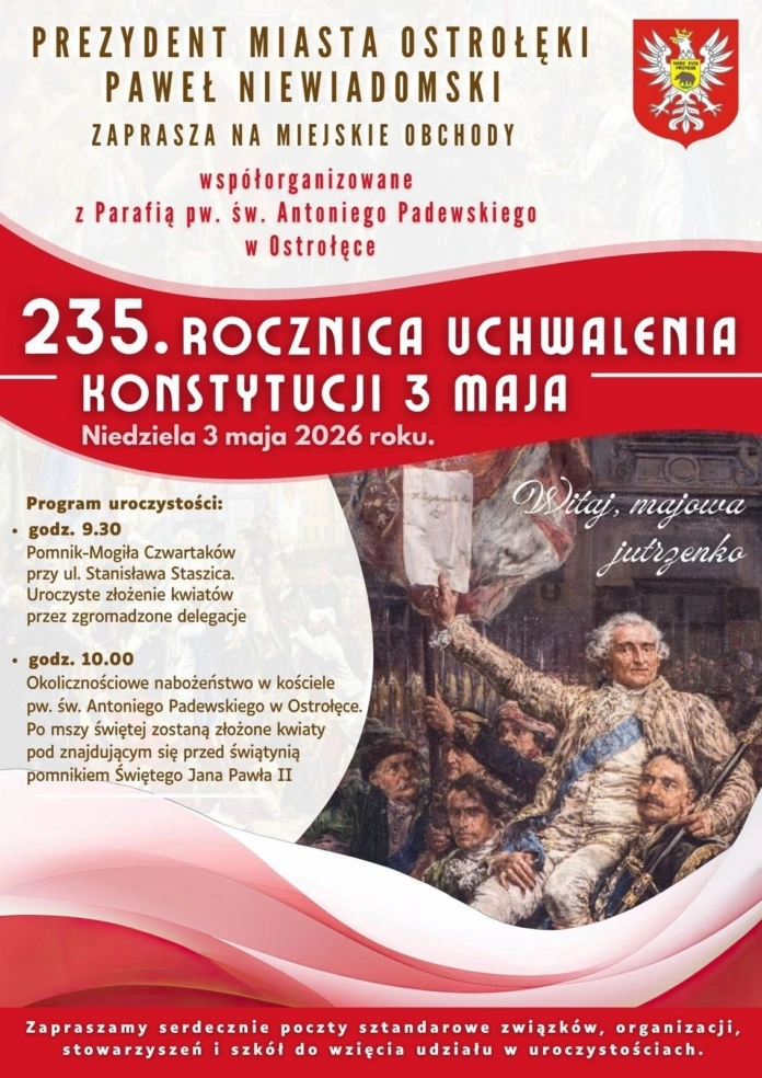 zaproszenie 3 maja 2026