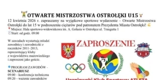 Otwarte Mistrzostwa Ostrołęki w podnoszeniu ciężarów U15 zawody ciezary