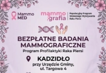 Bezpłatne badania mammograficzne w Kadzidle kadzidlo mammografia