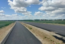 Postęp prac na drodze powiatowej Zamość–Gostery–Głębocz odbior_01
