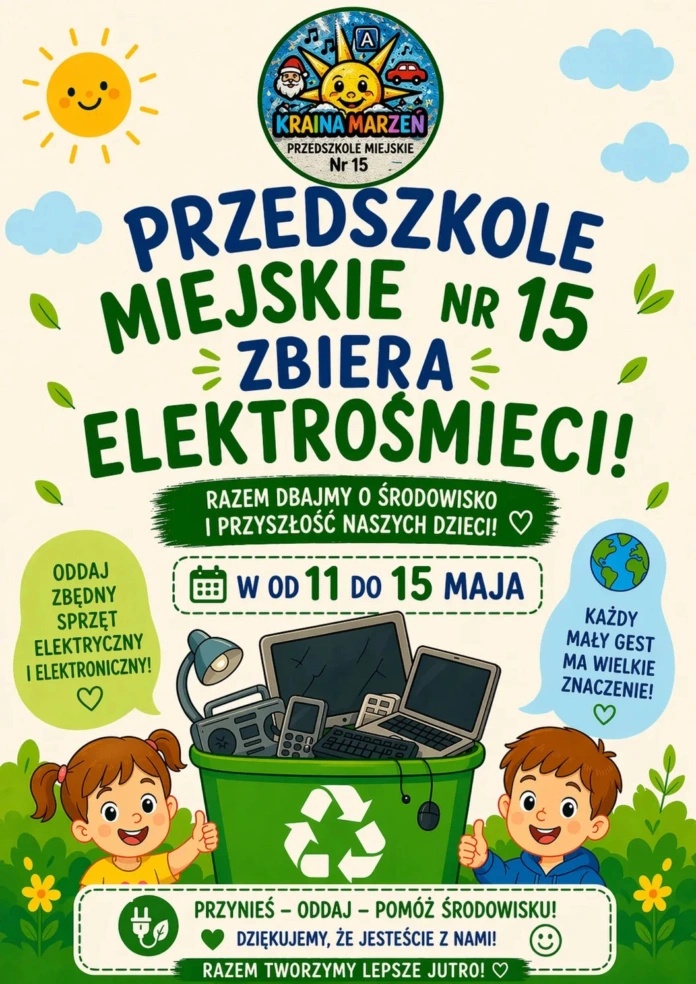 przedszkole 15 elektrosmieci