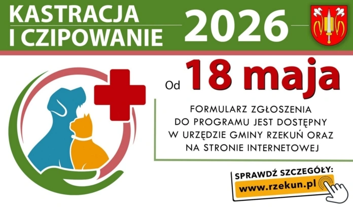 szczepienia kastracja psow 2026 rzekun