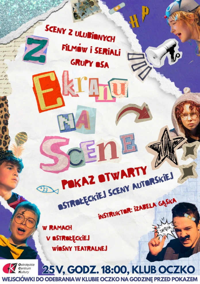 z ekranu na scene