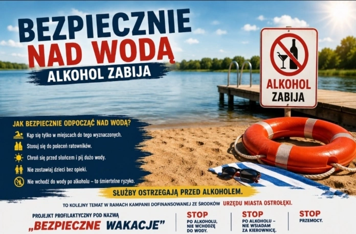 bezpiecznie nad woda