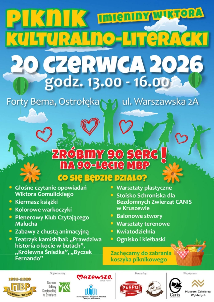 piknik kulturalno literacki imieniny wiktora