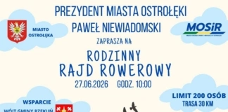 Rodzinny Rajd Rowerowy na powitanie lata 2026 plakat 27.06