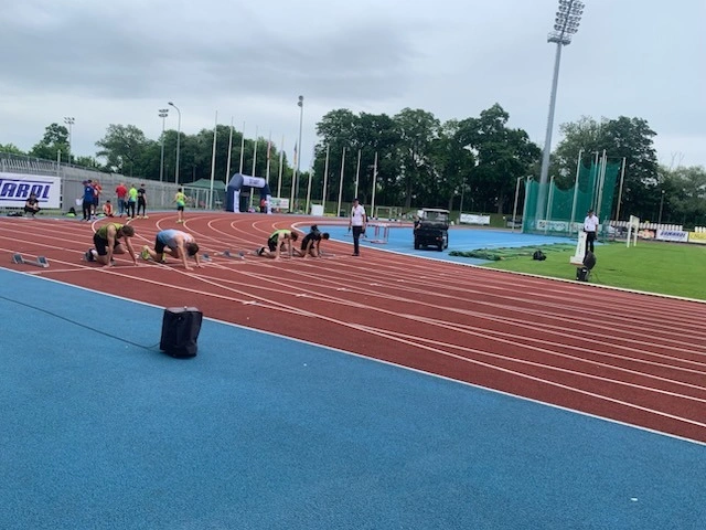 zawody lomza 100m