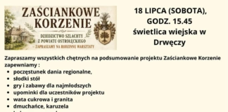 Podsumowanie projektu 'Zaściankowe Korzenie” już w sobotę w Drwęczy 101085_79471_rodzinna_zabawa_w_drweczy_final_projektu_zasciankowe_korzenie