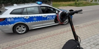 15-latek pędził hulajnogą elektryczną 61 km/h 271 254189
