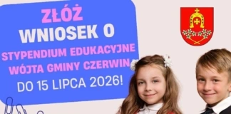 Stypendium Edukacyjne Wójta Gminy Czerwin – nabór wniosków! 741093452_974145898990658_2379252962733811492_n