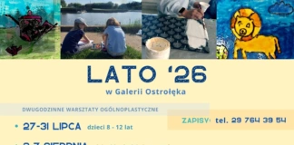 Galeria Ostrołęka zaprasza na wakacyjne warsztaty plastyczne lato galeria_504