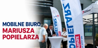 Mobilne biuro Mariusza Popielarza dociera do mieszkańców regionu mobilne