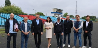 Przekazano plac budowy pod nowy stadion lekkoatletyczny stadion1
