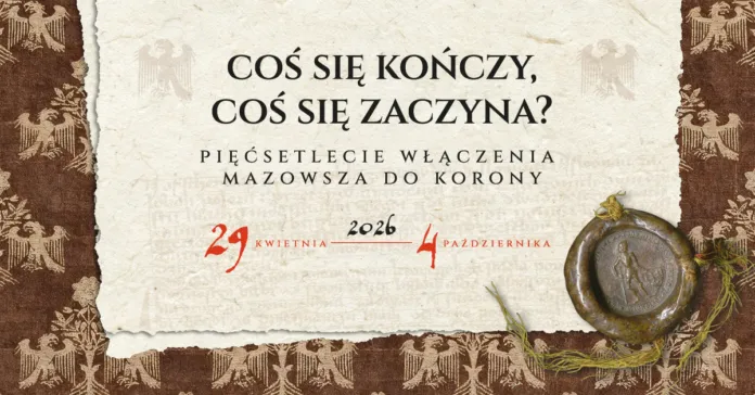 500 lecie wlaczenia mazowsza do korony cover 
