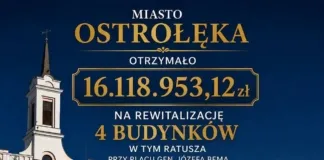 Ratusz w Ostrołęce przejdzie kompleksową rewitalizację 762404692_28670317729253398_2532338088727379909_n