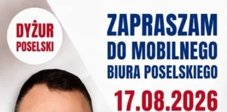 Poseł Mariusz Popielarz zaprasza do mobilnego biura poselskiego w Ostrowi Mazowieckiej 772843575_1563576761408084_5336419516489883677_n