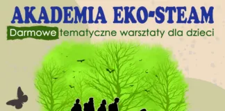 Letnia Akademia EkoSTEAM w Ostrołęce akademia eko steam plakat rgb